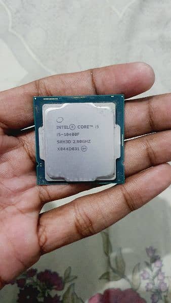 i5 10th Gen 10400F Base Speed 2.90GHz intel Turbo Boost Upto 4.30GHz 0