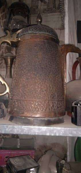 Antique Large Kashmiri copper 2