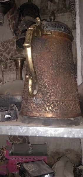 Antique Large Kashmiri copper 4