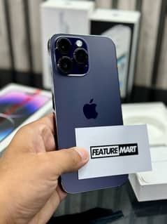 14 Pro Max 256GB PTA Approved Purple Colour