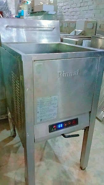 electric fryer full automatic and  Rinnai gas fryers 2