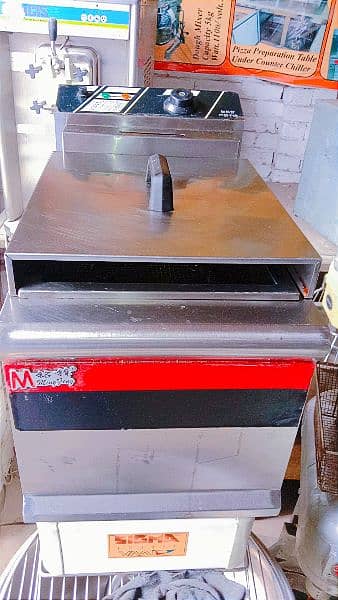 electric fryer full automatic and  Rinnai gas fryers 6