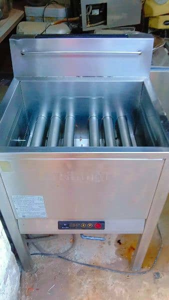 electric fryer full automatic and  Rinnai gas fryers 11