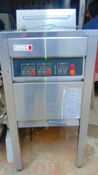 electric fryer full automatic and  Rinnai gas fryers 13