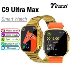 C9 Ultra Max Gold Edition Color 2.1 Inch Screen WITH Hryfine APP