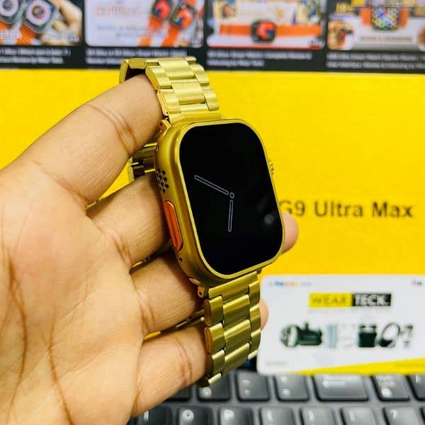 C9 Ultra Max Gold Edition,Amoled,Dual Strap Order for Call:03127593339 5