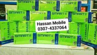 INFINIX SMART 8 (4GB/64GB) FINGERPRINT 5000Mah Battery New Box Pack