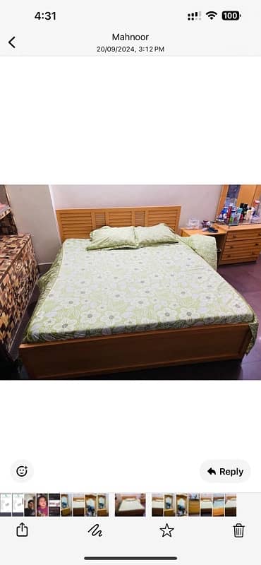 Double Bed With Dressing 0