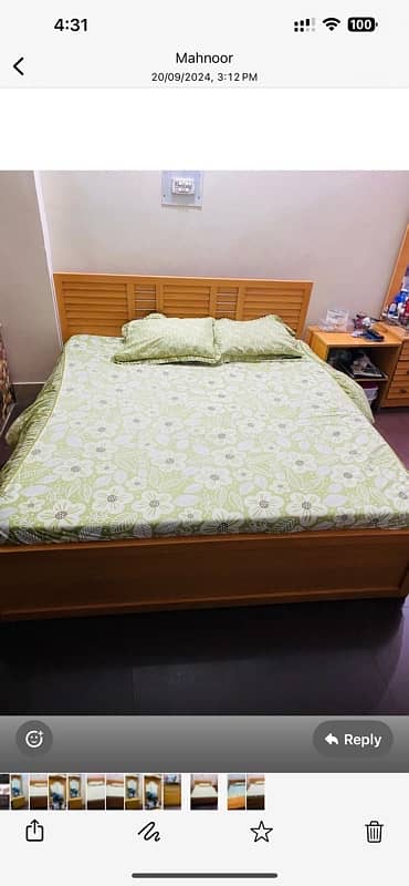 Double Bed With Dressing 2