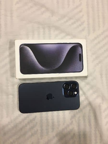 iphone 15pro max 256gb blue pta approved 5