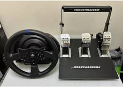 THRUSTMASTER T300 RS GT DRIVING FORCE RACING WHEEL & T3PA PRO PEDALS