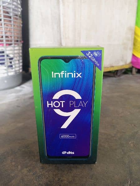 Infinix hot 9 play Box For Sale 0