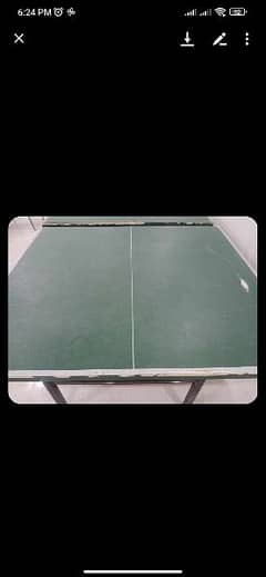 Table tennis table