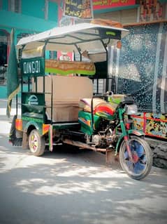 QingQi Rikshaw Good condition shokia Motor