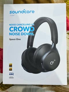 Anker soundcore space one over ear headphone with ANC