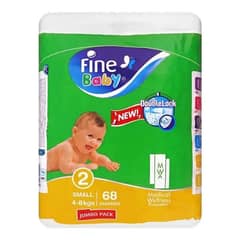 magic and Smart Lock diaper jumbo pack 68 diaper in one bag