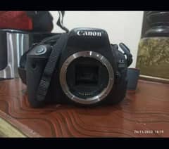 canon 600d wich 18-55 lens