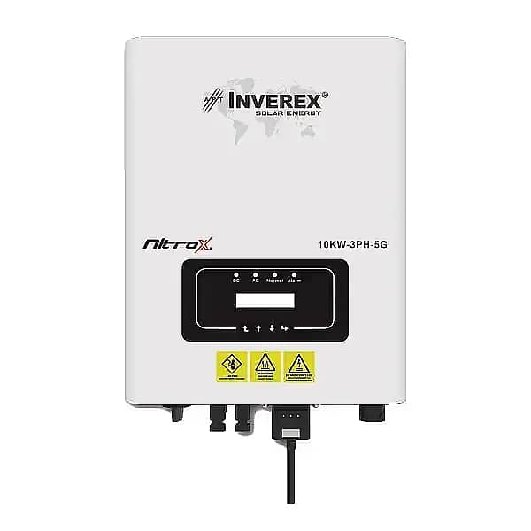 New INVEREX NITROX - 8KW - 6KW - 12kw - Hybrid Solar Inverter System 4