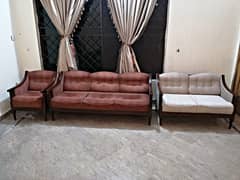 sofa Set For sale | 7 seater sofa | Sheesham wood | good Condition