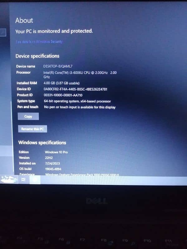 100% condition Dell Latitude 3380 intel(r) core i3. . . 5