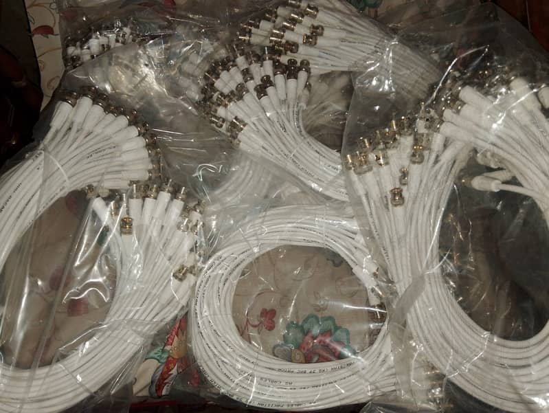 CCTV Camera Cables RG 59 Supplies BNC DC Cable 6