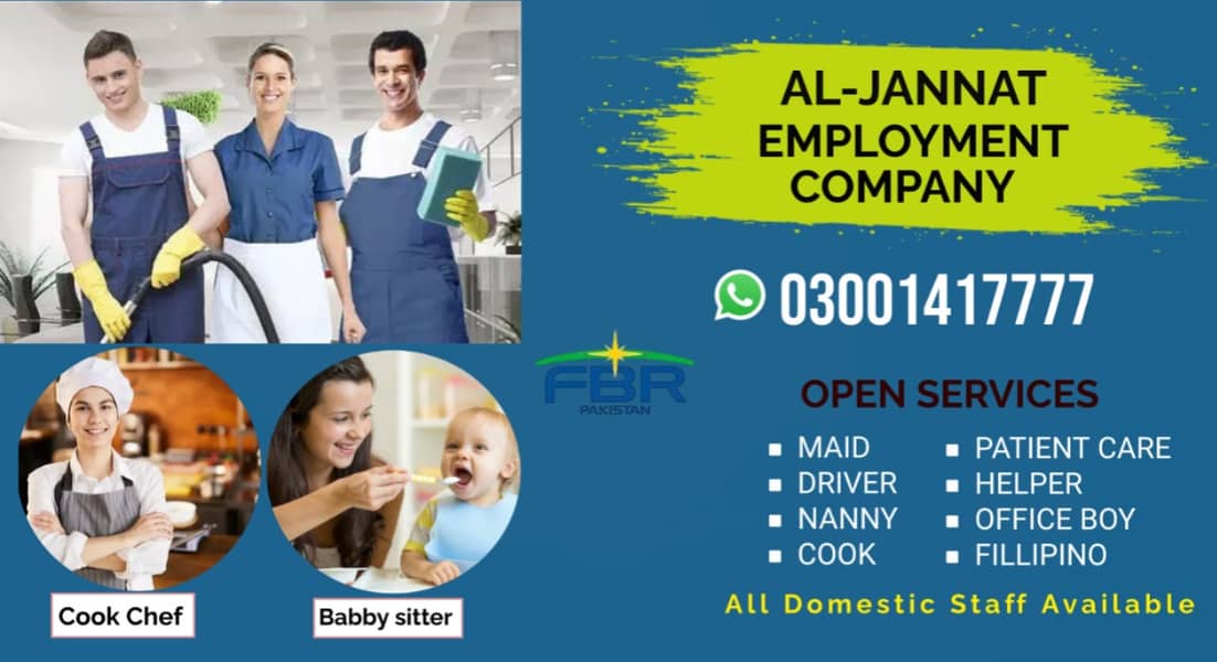 Maids / House Maids / cook / house chef / Baby Sitter maid available 0