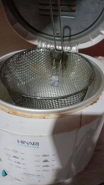 Hinary Lifestyle deep fryer 2