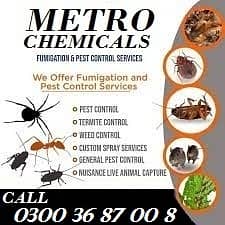 Termite | Cockroach | Pest Control | Fumigation in karachi