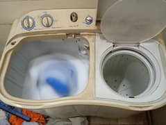 Haier twin tub washing machine