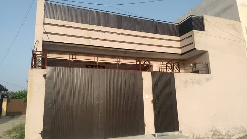 10 Marla Single Story Corner House for sale Asc Housing Society Nowshera Block B Extension 4