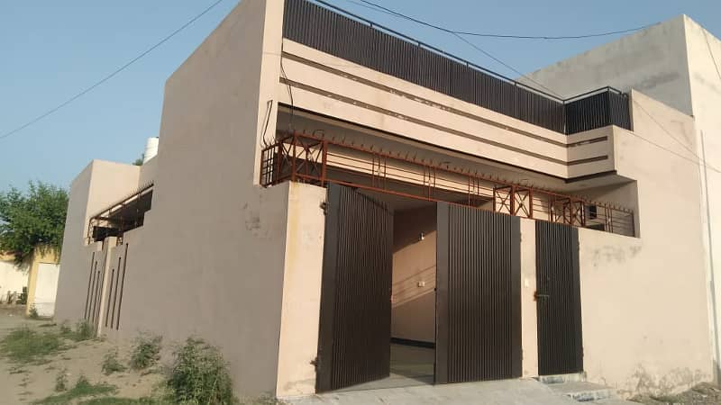 10 Marla Single Story Corner House for sale Asc Housing Society Nowshera Block B Extension 49