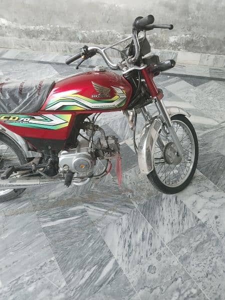 honda 70 model 2023 100% original condition 4