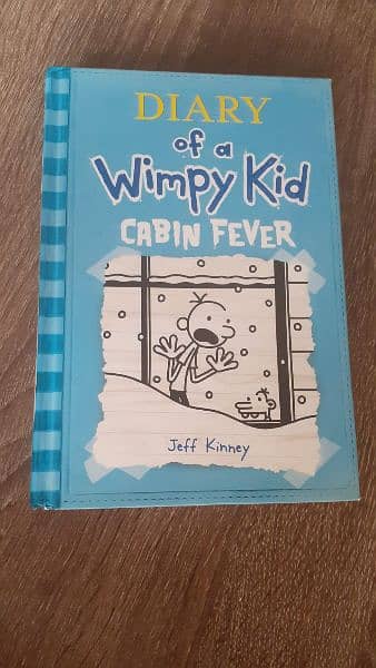 Hardcover Copy of Diary of a Wimpy Kid, Cabin Fever 0