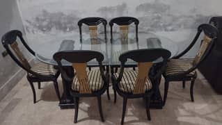 Dinning Table  6 chairs