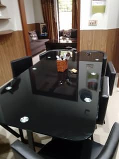 Dinning table with 8 Dinning chairs