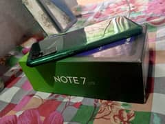 infinix Note 7 Lite with Box Charger