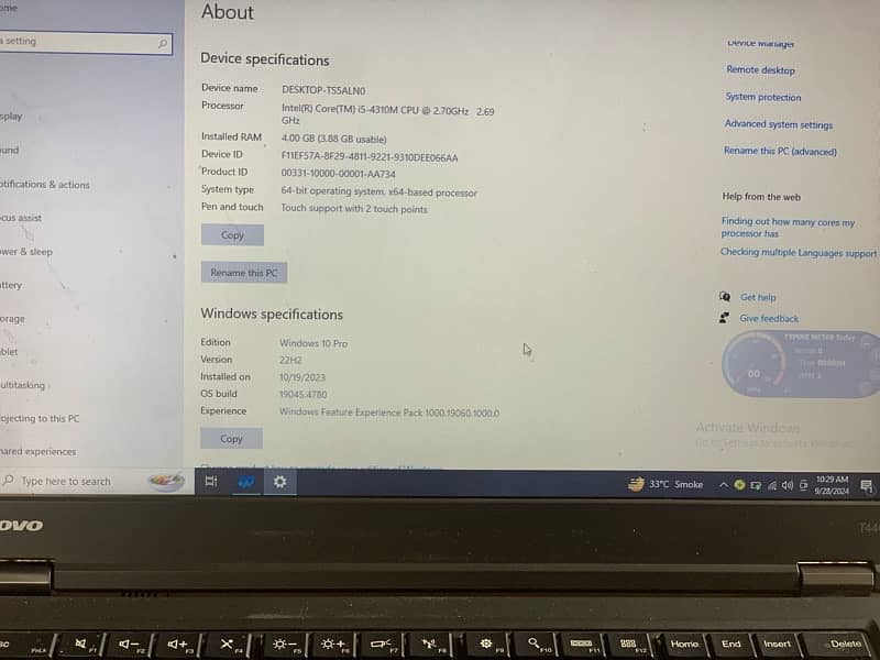 laptop core  i5 Zabrdst condition only 1 month used 4