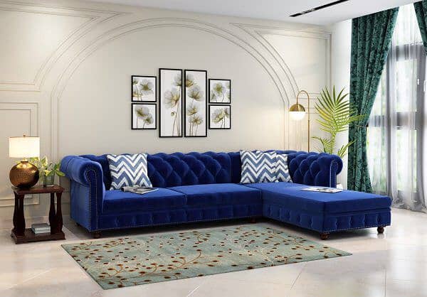 Sofa set\L shape sofa\6 seater sofa\wooden sofa\sofa cum bed 2