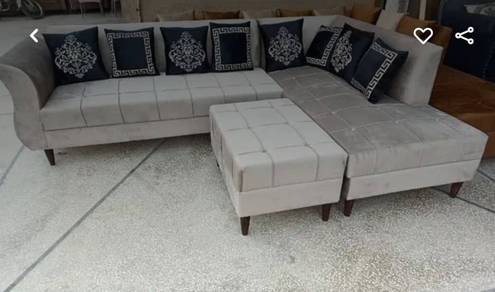 Sofa set\L shape sofa\6 seater sofa\wooden sofa\sofa cum bed 9