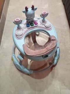 Baby walker and Bathing seat for sale