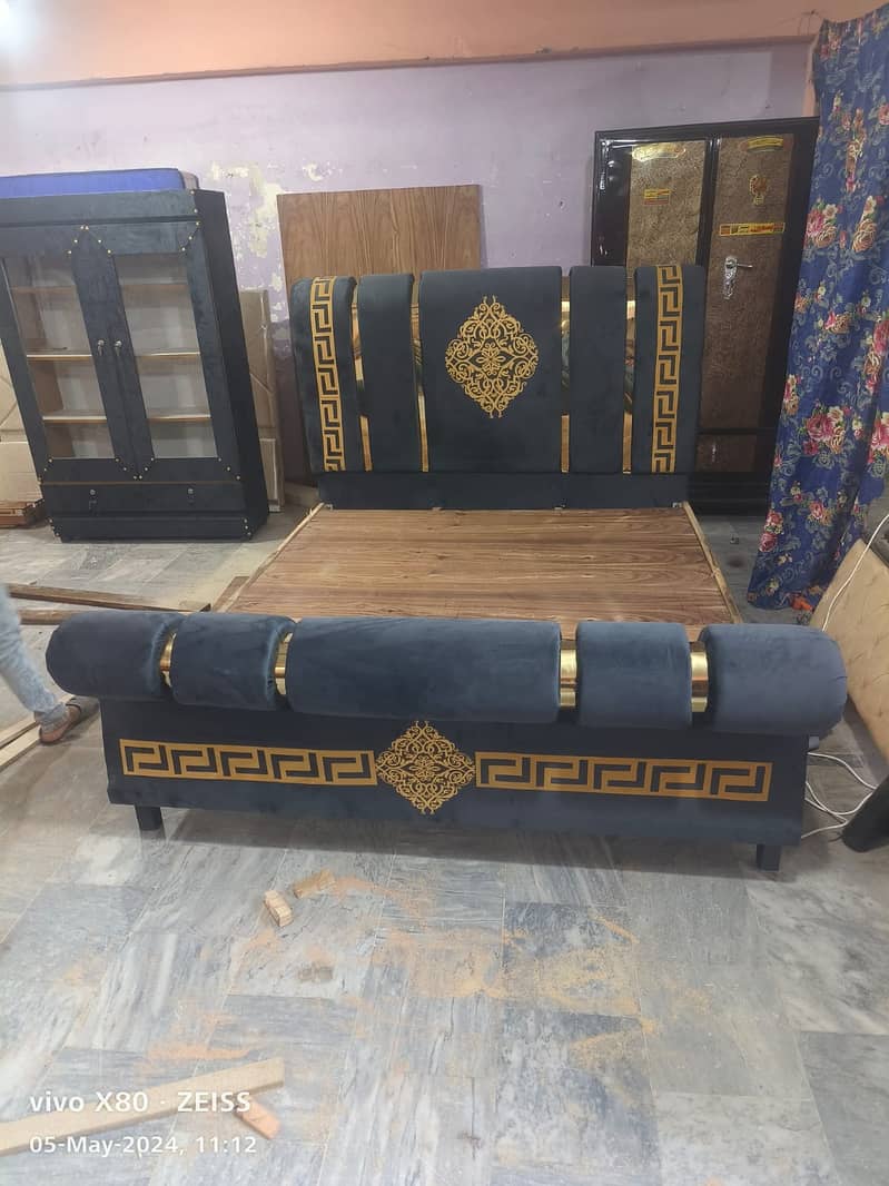 King size bed\double bed\wooden bed\bed for sale\bed room set 13