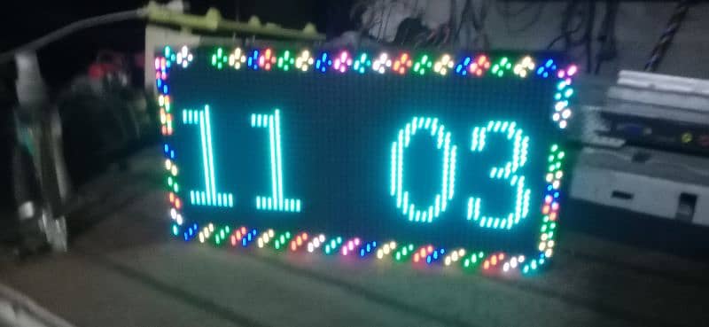 Digital Led Clock 0