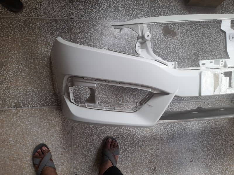 honda civic x front bumper 1