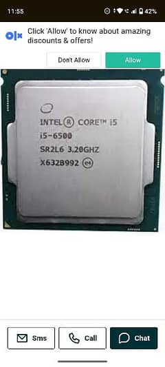 i5 6th gen processor 3.20 GHz