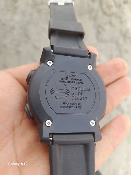 casio g shock watch orignal GA 2000 1