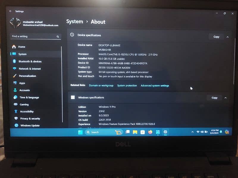 DELL Latitude 3510 Core i5 10 generation 3