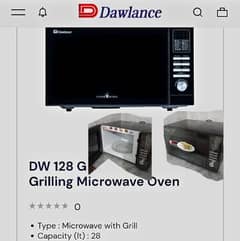 Dawlance Microwave Grilling Oven (28 Liters) DW-128-G (Without Box)