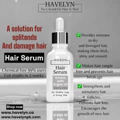 Havelyn Hair Serum For Healthy and Strong Hair