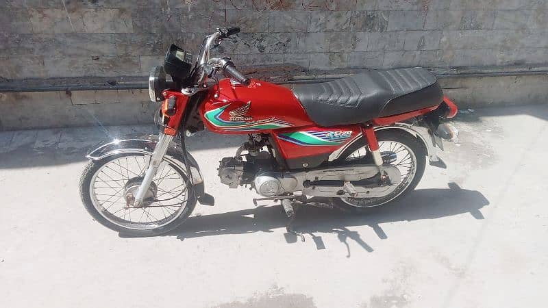 Honda cd70 2017 model total genuine 10