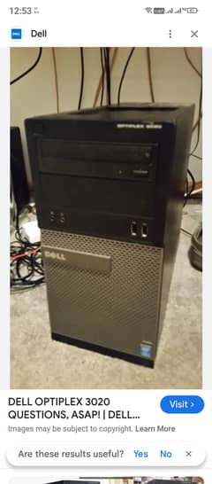 Dell pc Intel core i3 500Gb storage 8Gb ram